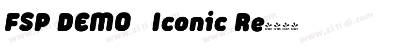 FSP DEMO   Iconic Re字体转换